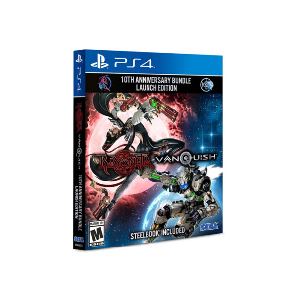 دیسک بازیBayonetta & Vanquish 10th Anniversary Bundle LAUNCH EDITIONبرای PS4 (آکبند استیل بوک)
