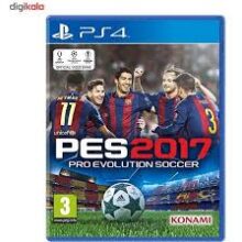 خرید دیسک بازی PES 2017 برای PS4(کارکرده)ریجن دو